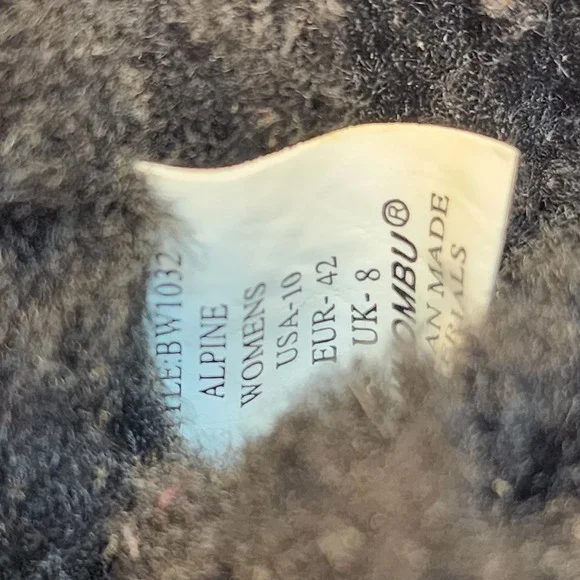 Womens Size 10 Khombu Alpine Puffer Fur Lined Snow Boots Black - Picture 6 of 9